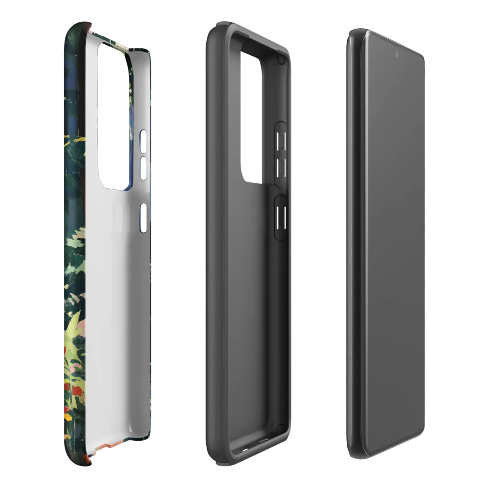 Flight of Light: A Serene Forest | Phone Case |  S21 Ultra | Tough Case | Matte
