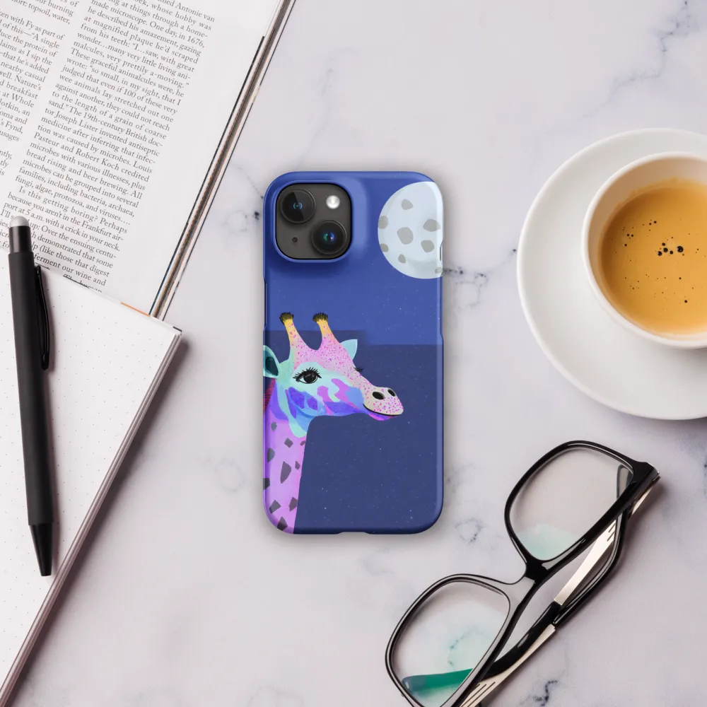 Whimsical Giraffe Under the Stars