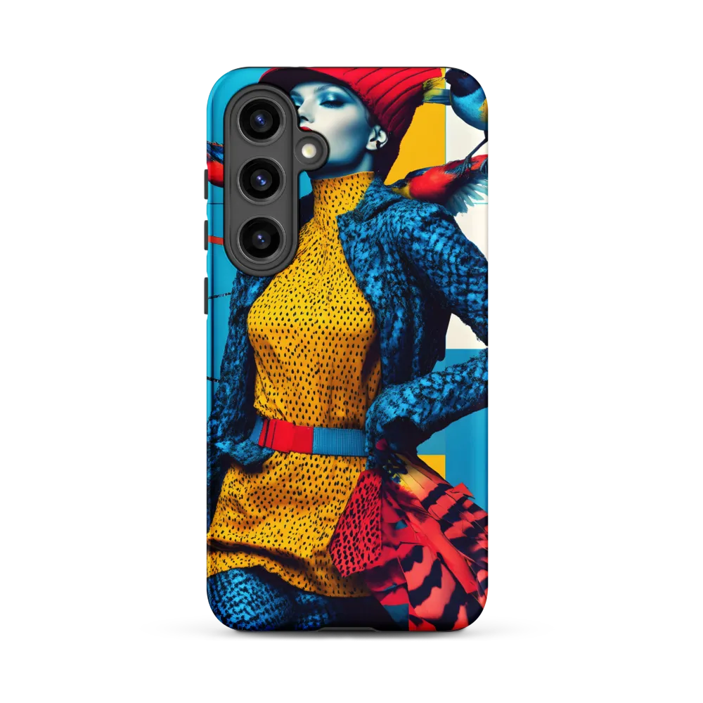 Vibrant Fusion of Nature and Fashion