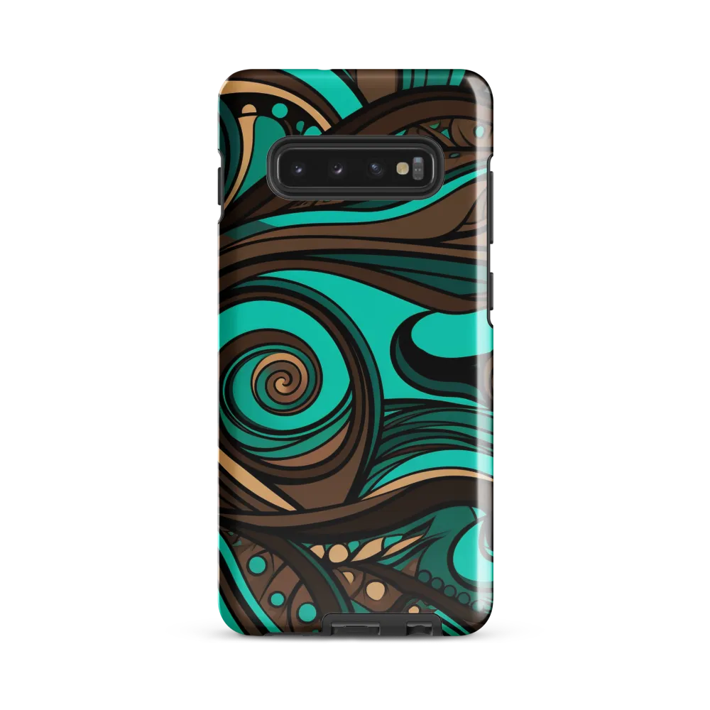 Fluctuating Currents | Phone Case |  S10 Plus | Tough Case | Glossy