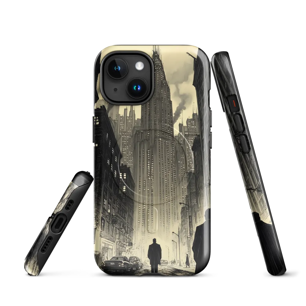 Echoes of the City | Phone Case |  15 | MagSafe® Tough Case | Glossy