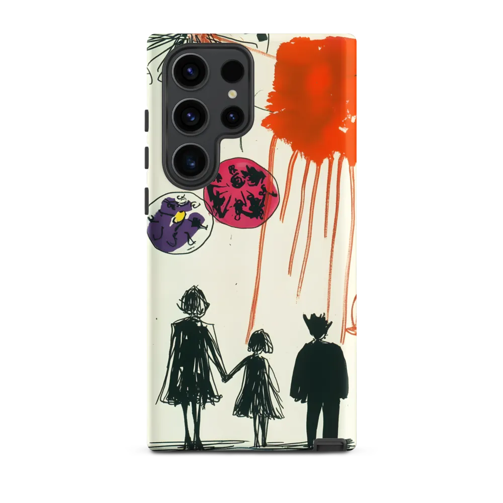 Embrace of Togetherness | Phone Case |  S23 Ultra | Tough Case | Matte