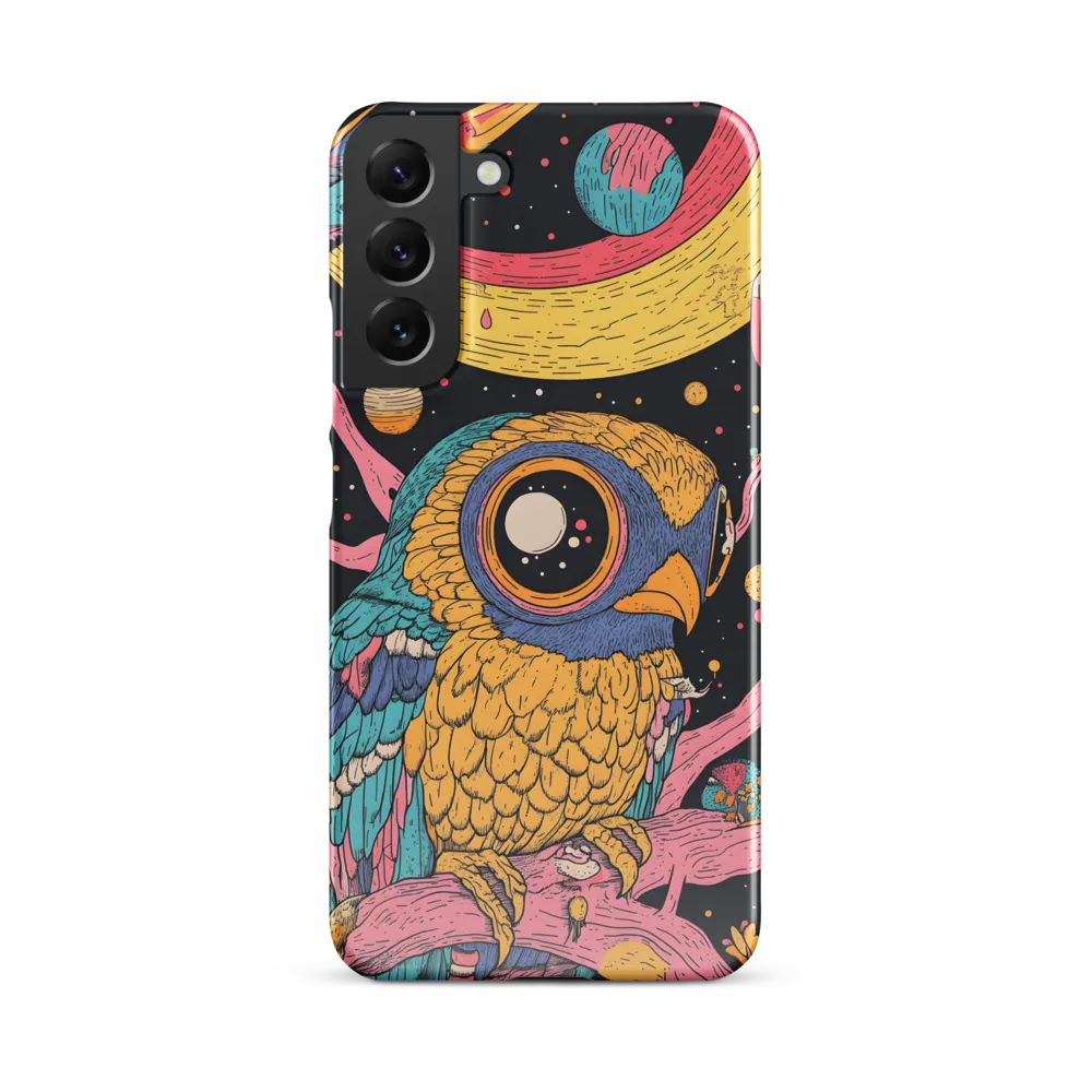 Whimsical Cosmic Owl | Phone Case |  S22 Plus | Snap Case | Glossy