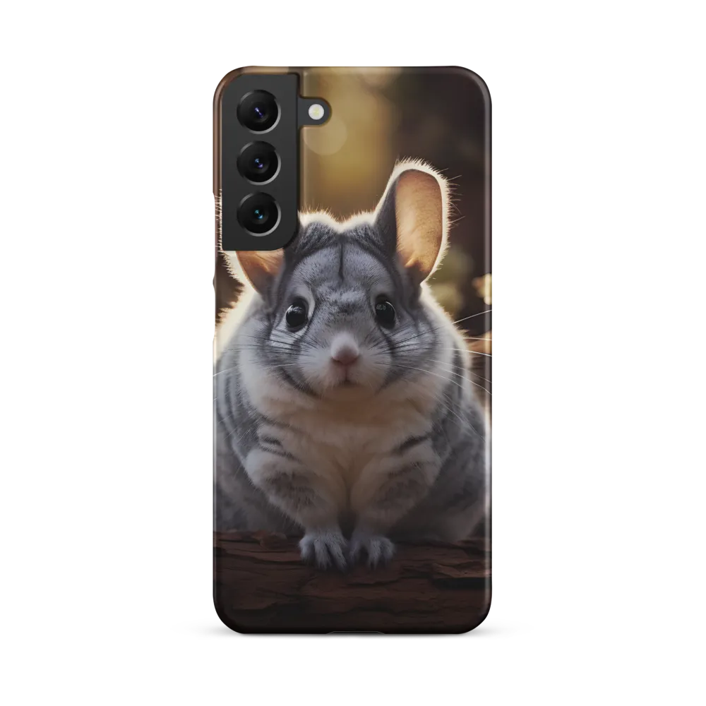 Curious Chinchilla in the Forest
