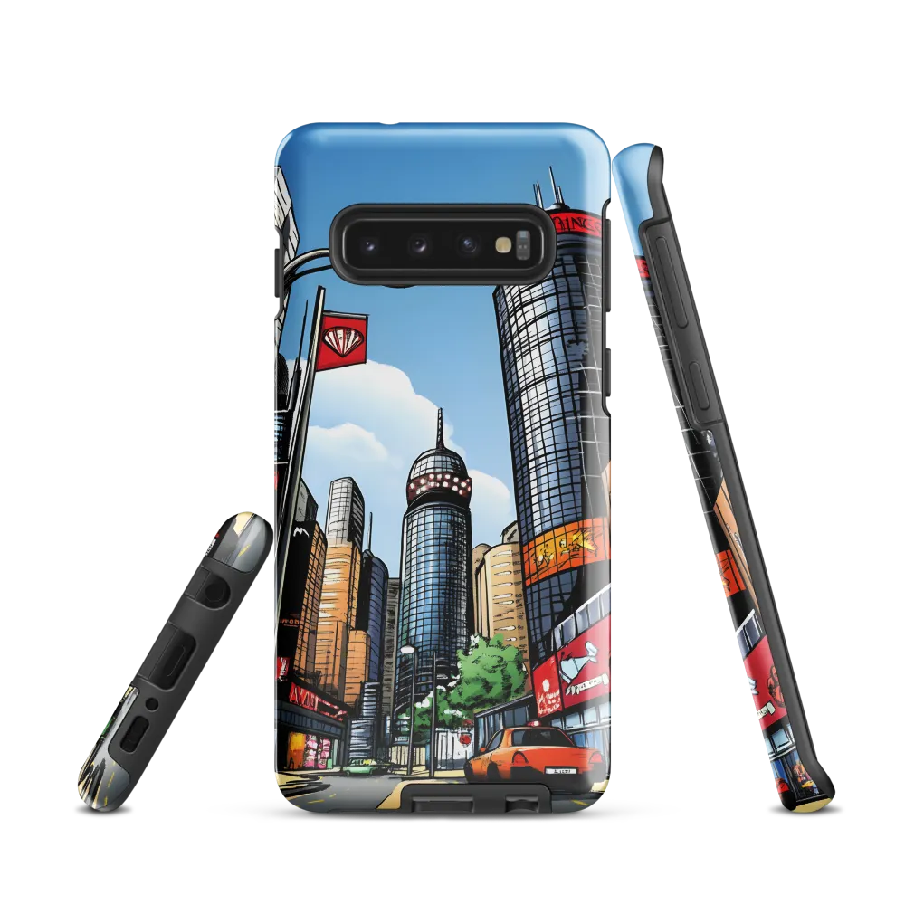 Urban Pulse: A Comic Cityscape