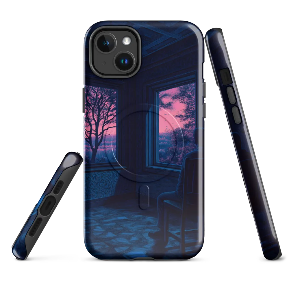 Reflections of Solitude | Phone Case |  14 Plus | MagSafe® Tough Case | Glossy