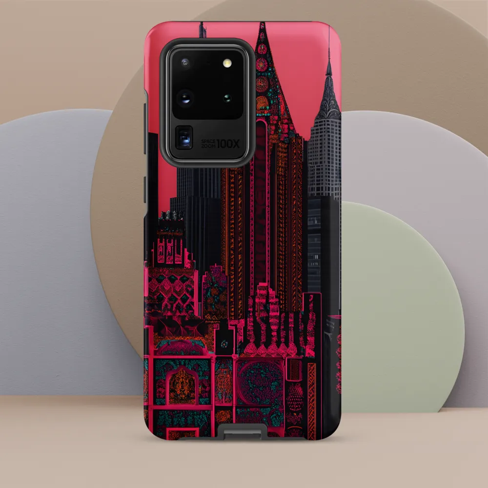 Urban Vibrance: A Digital Exploration of Skyscrapers