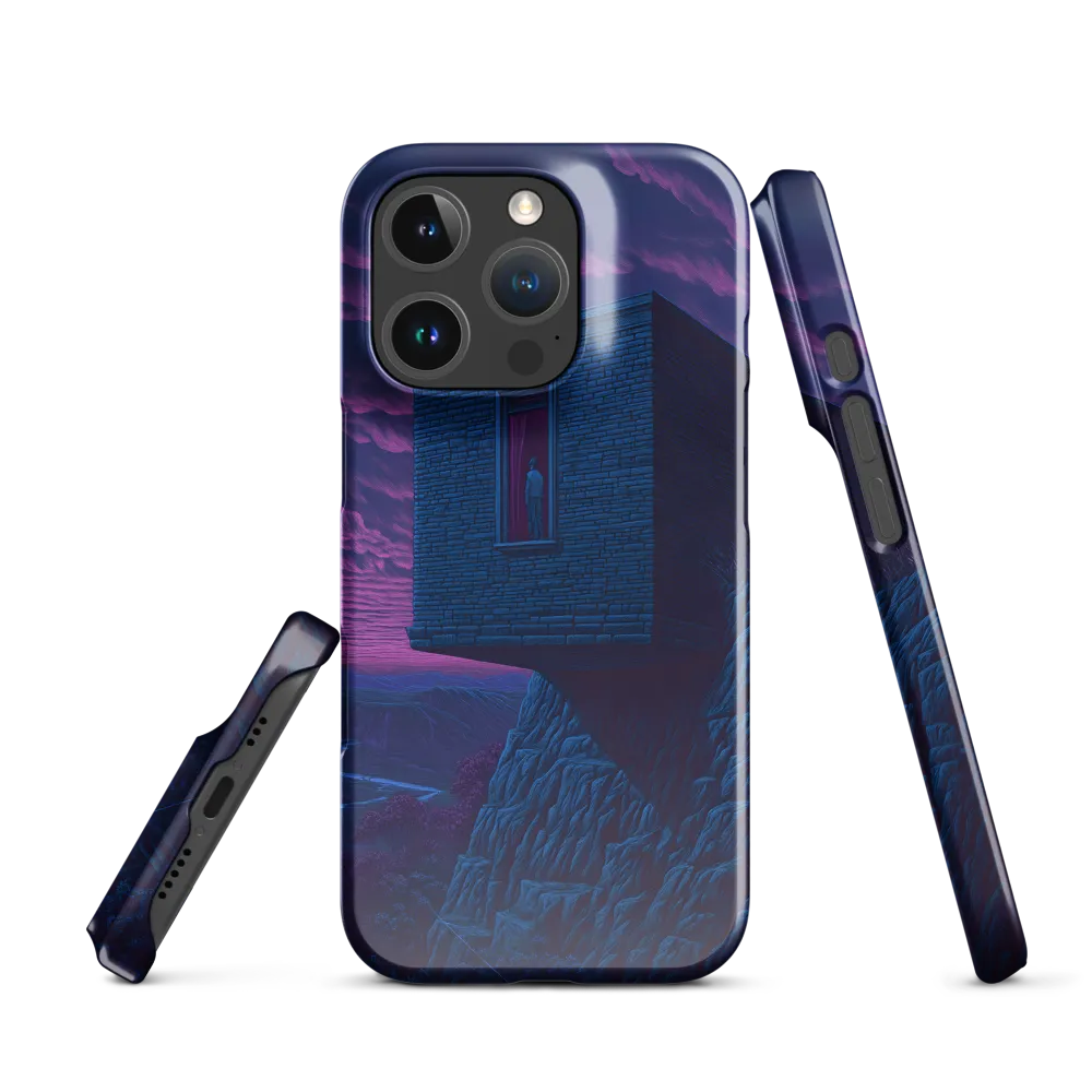 Solitude by the Edge | Phone Case |  16 Pro | Snap Case | Glossy