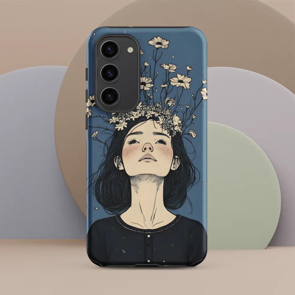 Floral Serenity: A Portrait of Tranquility