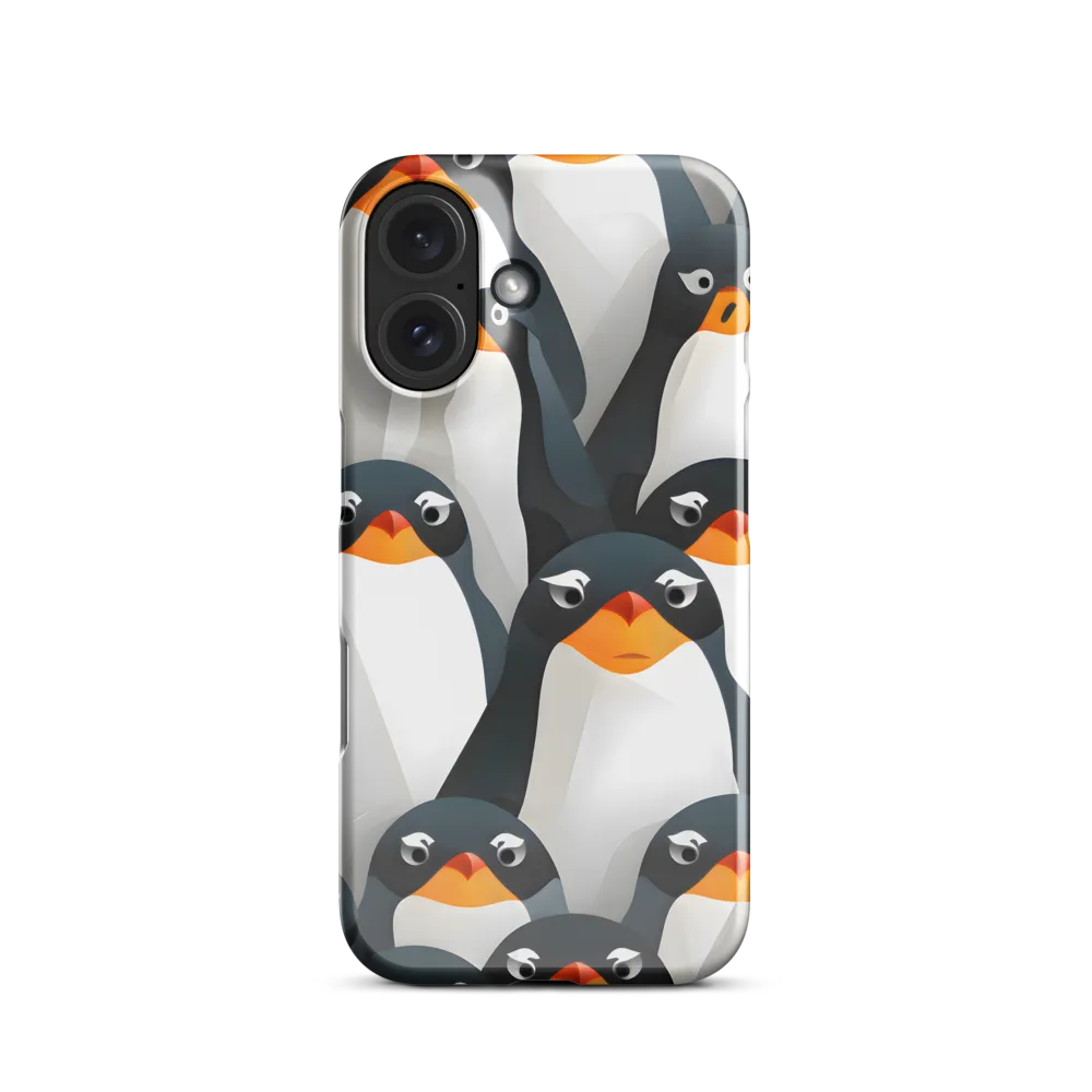 Penguin Parade | Phone Case |  16 | Snap Case | Glossy