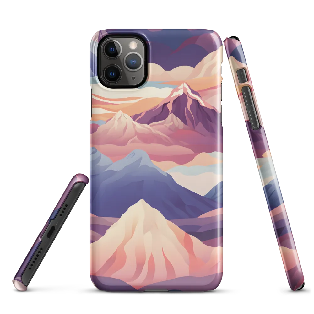 Ethereal Mountain Symphony | Phone Case |  11 Pro Max | Snap Case | Glossy