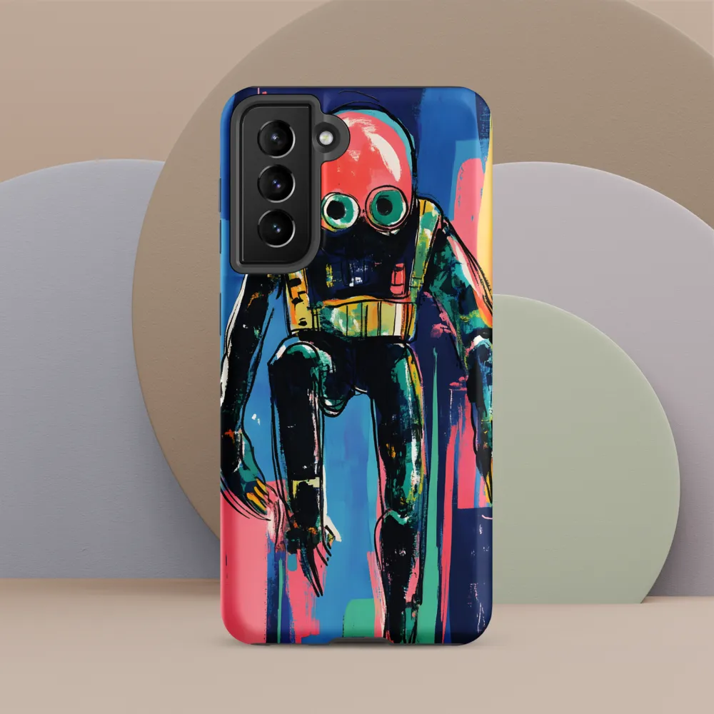 Diver in Vibrant Motion
