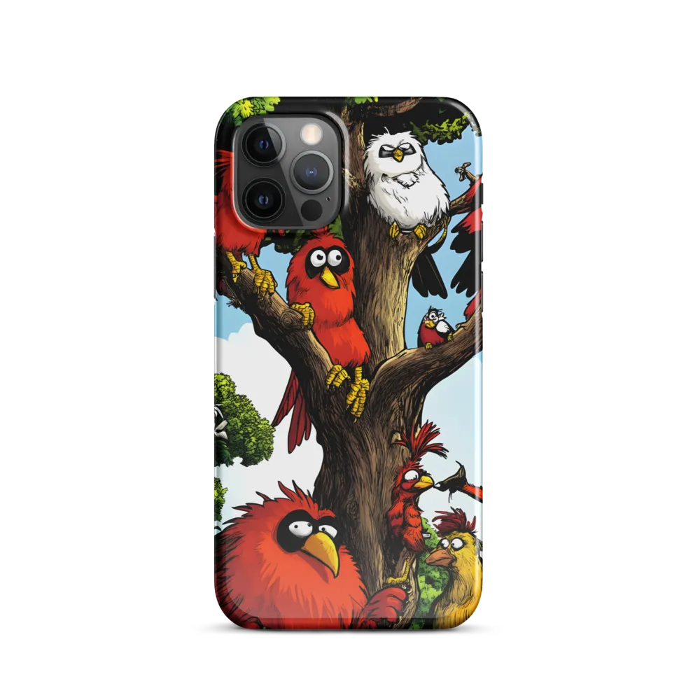 Whimsical Avian Gathering