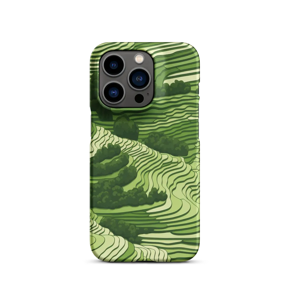 Waves of Green: An Abstract Landscape