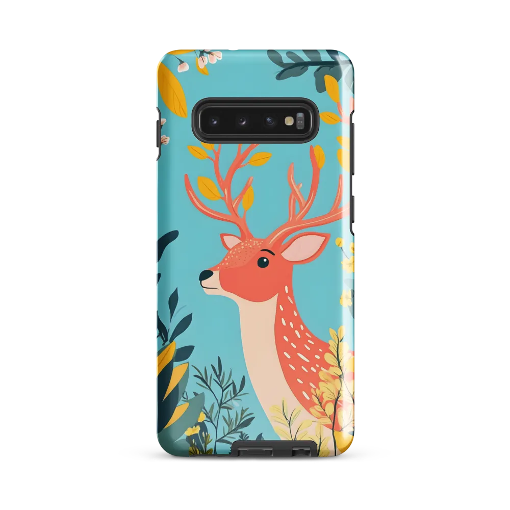 Whimsical Forest Guardian | Phone Case |  S10 Plus | Tough Case | Glossy