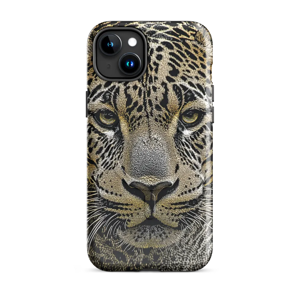 The Majestic Gaze: Portrait of a Leopard