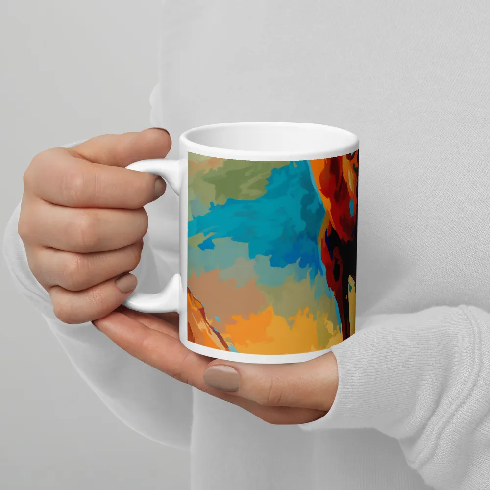 Desert Dreams in Color | Mug with White inside | 11 oz