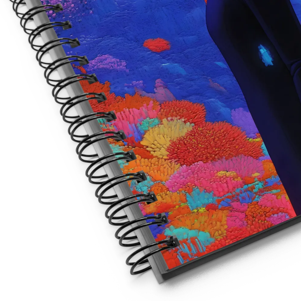 Whispers of a Celestial Ocean | Spiral Notebook