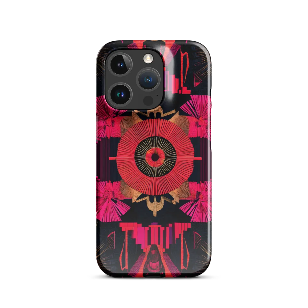 Dynamic Geometric Symphony | Phone Case |  16 Pro | Snap Case | Glossy