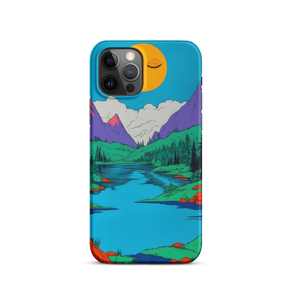 Whimsical Serenity in Vibrant Colors