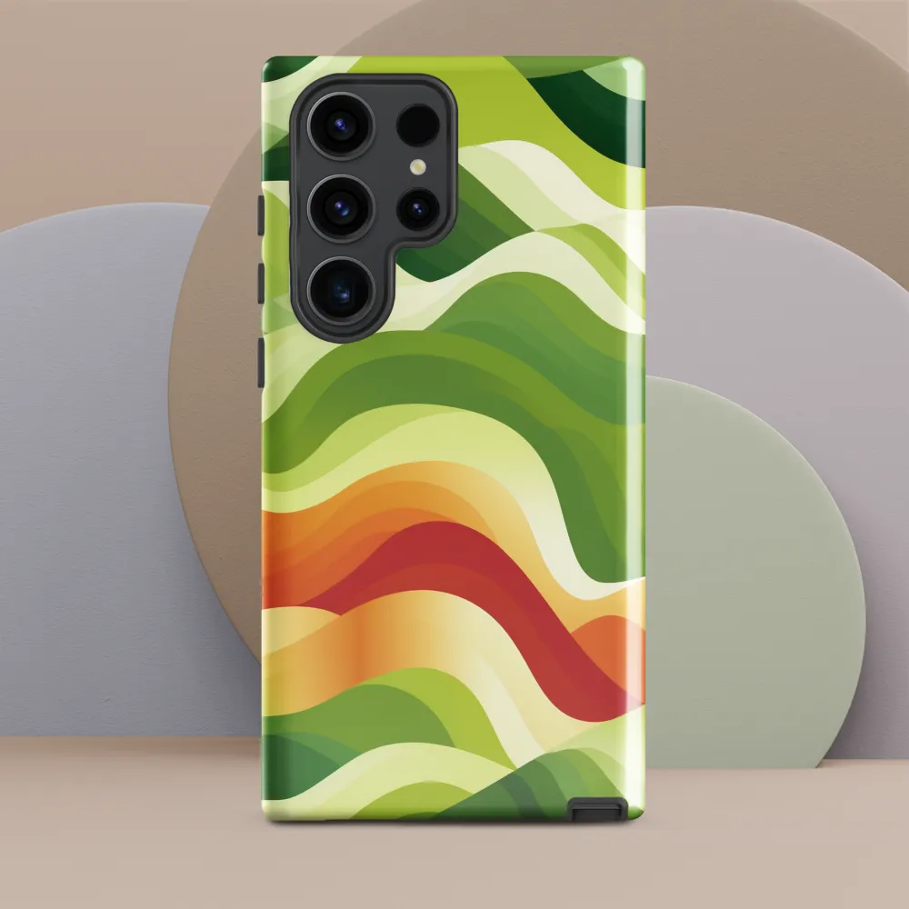 Waves of Nature | Phone Case |  S23 Ultra | Tough Case | Glossy