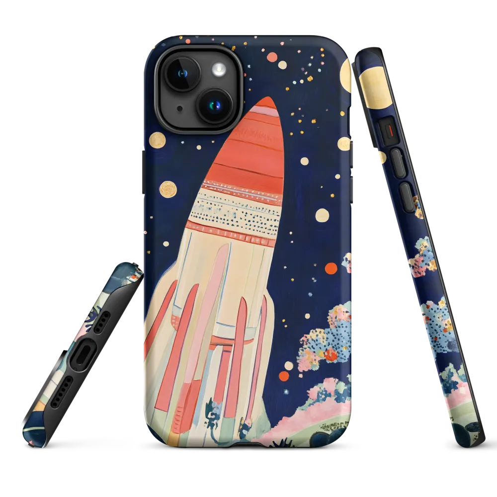 Cosmic Dreams: The Rocket's Journey
