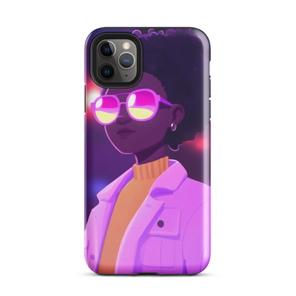 A Vibrant Soul in Shades | Phone Case |  11 Pro Max | Tough Case | Glossy