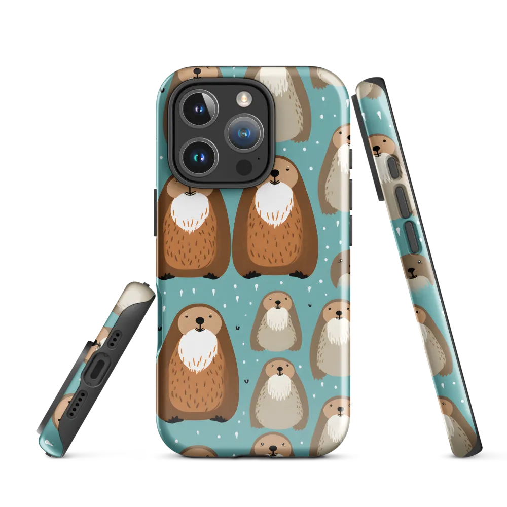 Whimsical Otter Pattern