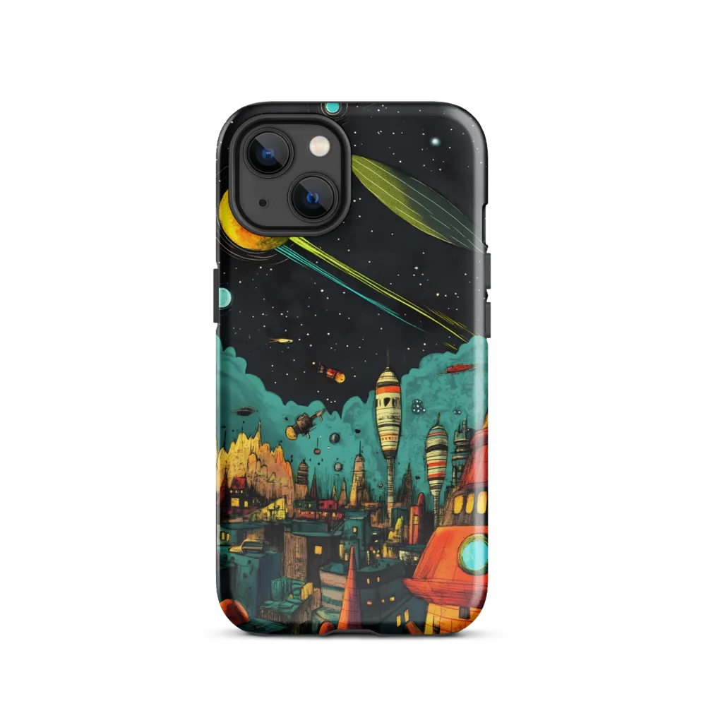 Galactic Cityscape: A Journey Through Imagination
