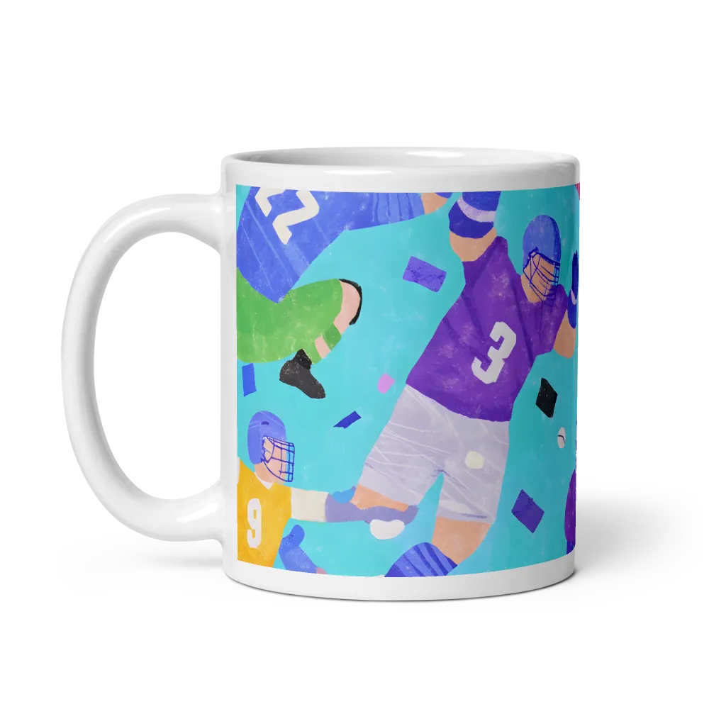 Dynamic Playmakers in Motion | Mug with White inside | 11 oz