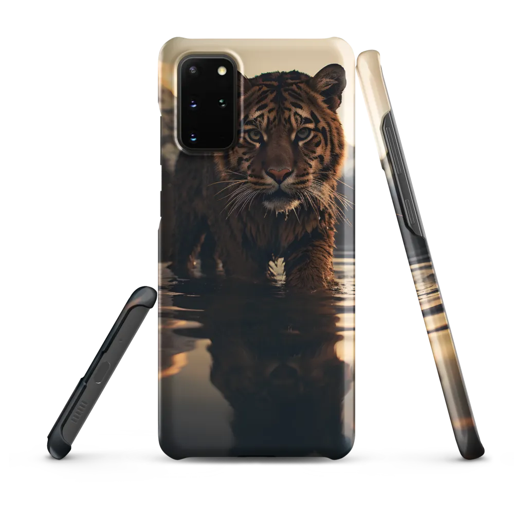 Majestic Reflection: The Tiger's Domain