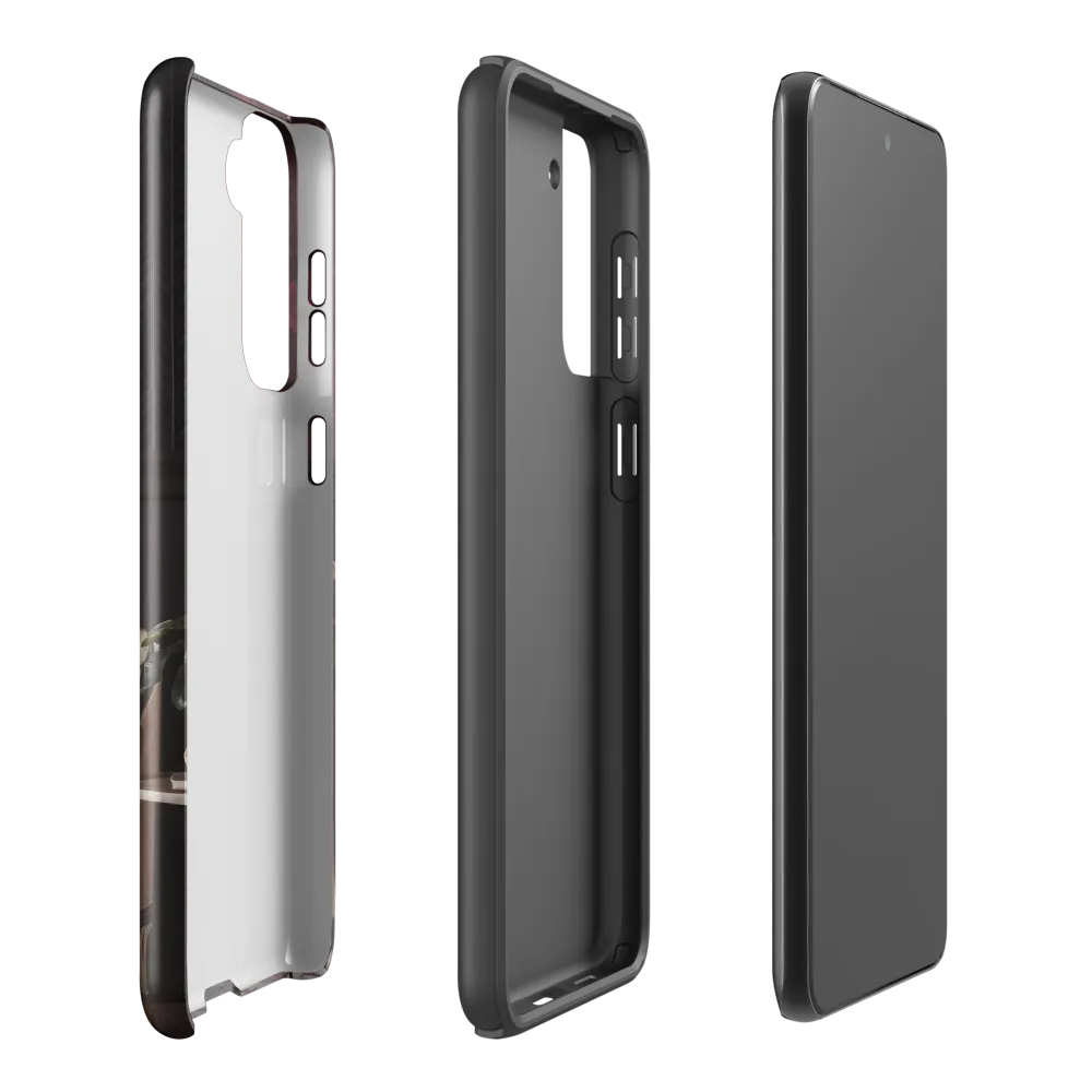 Elegance in Contrast: A Modern Interior Design | Phone Case |  S21 Plus | Tough Case | Glossy