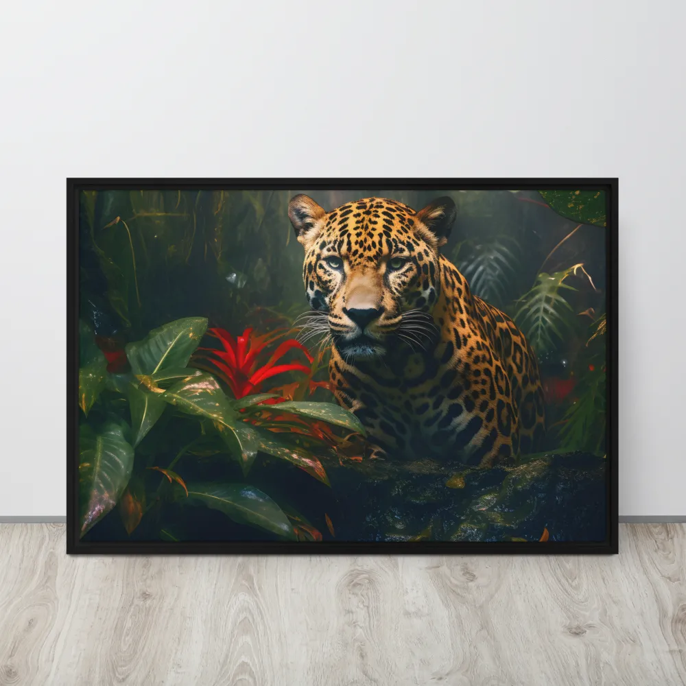 Echoes of the Wild | Canvas with Black Frame | 24″×36″