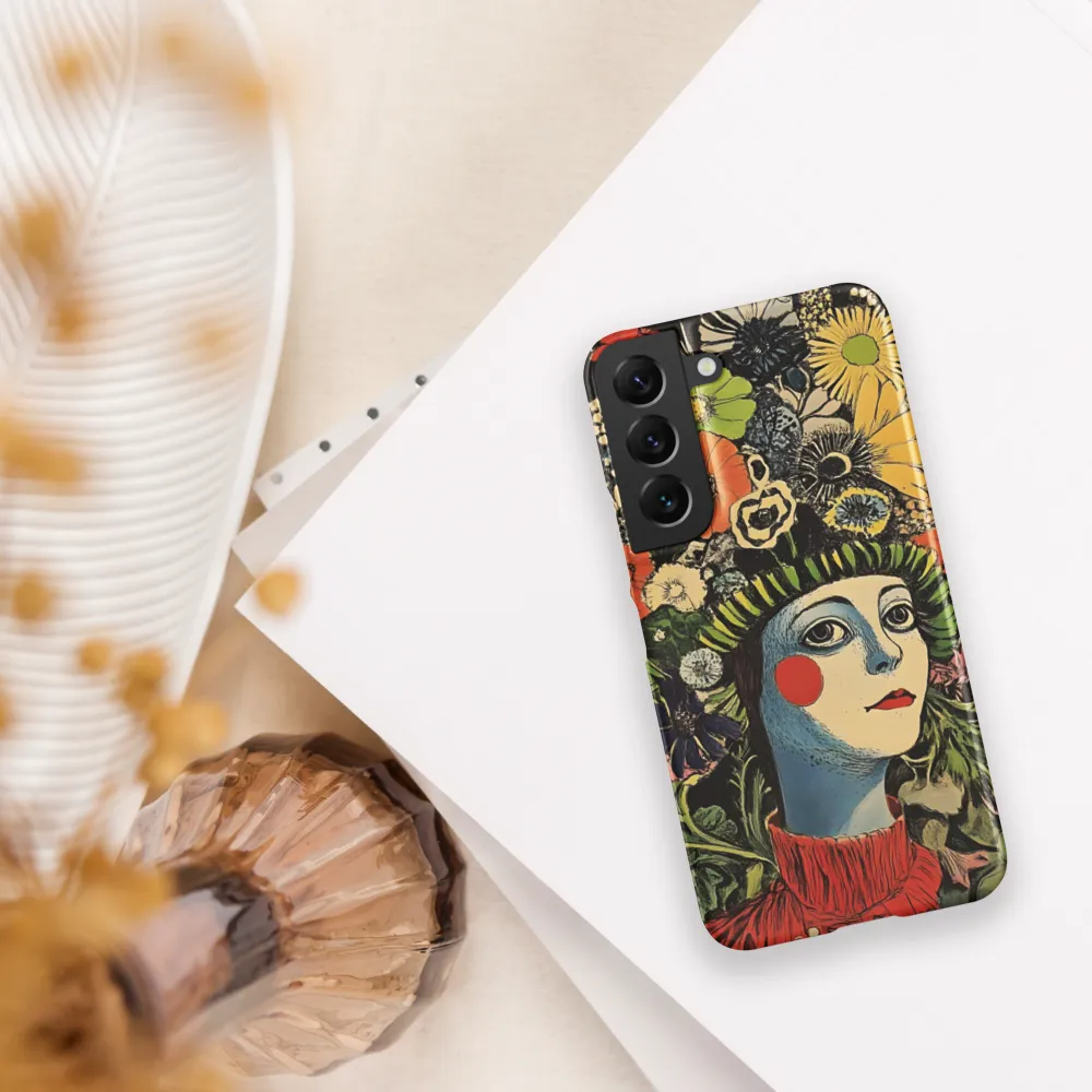 Floral Whimsy: A Portrait of Nature's Embrace