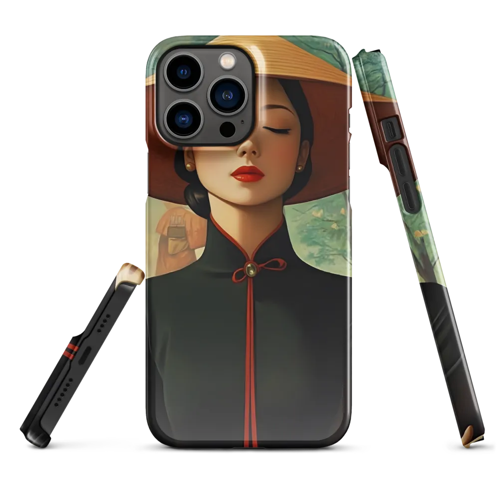 Elegance in Tranquility | Phone Case |  13 Pro Max | Snap Case | Glossy