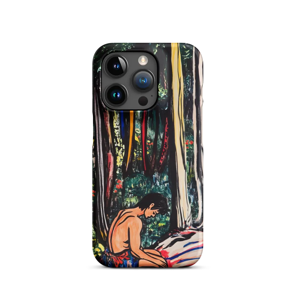 Contemplation in Nature | Phone Case |  15 Pro | Snap Case | Matte