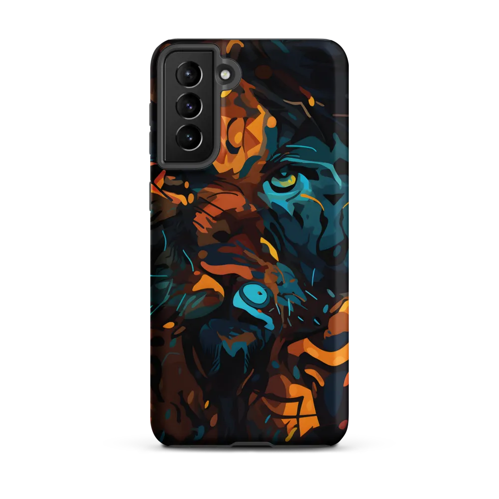 Tropical Enigma: A Wildlife Quartet | Phone Case |  S21 Plus | Tough Case | Matte