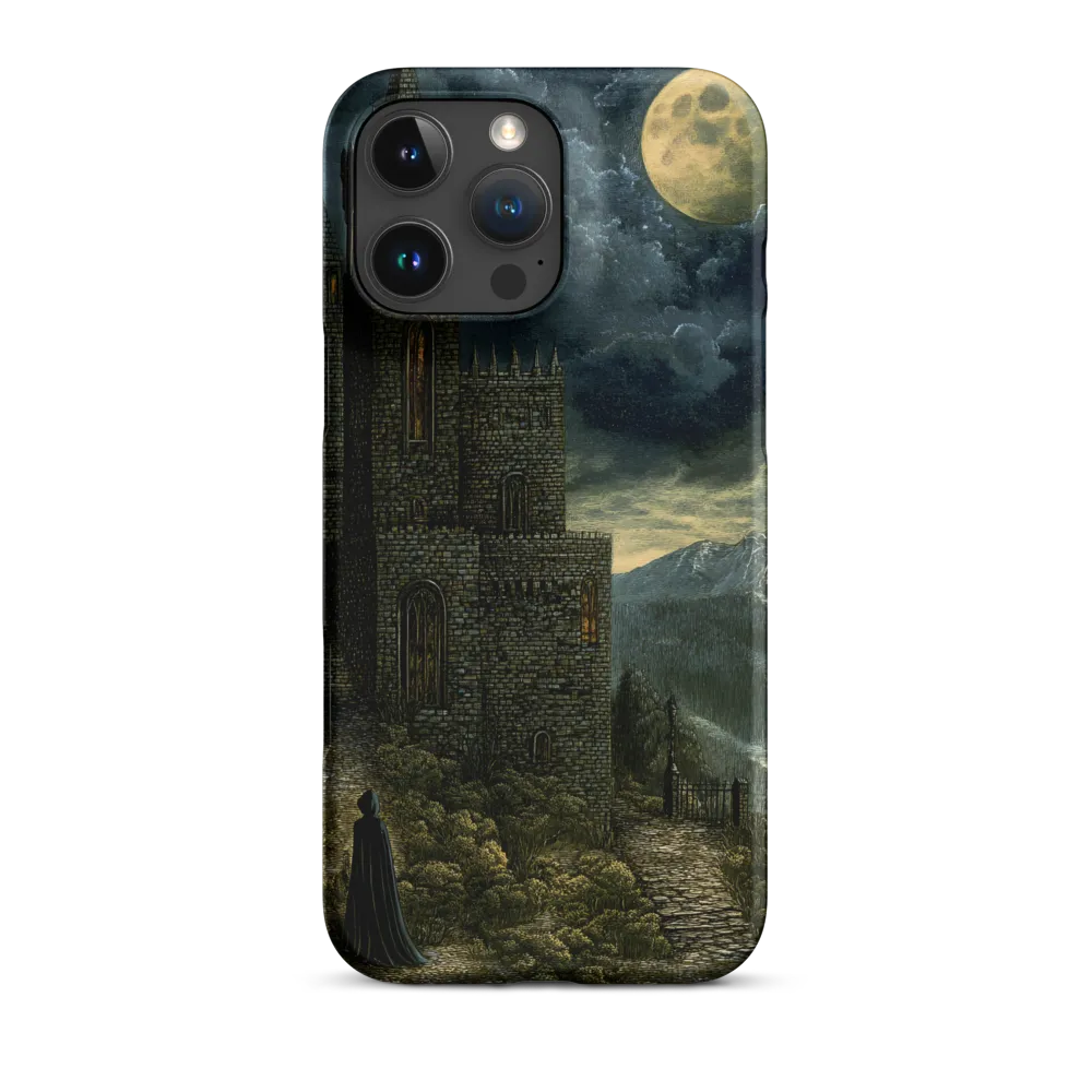 Whispers of the Moonlit Castle | Phone Case |  16 Pro Max | Snap Case | Matte