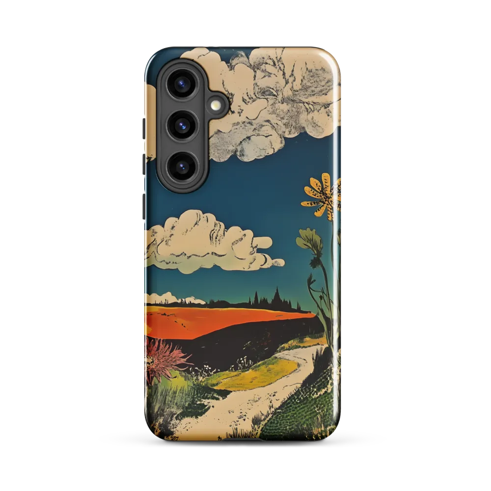Surreal Blooming Landscape