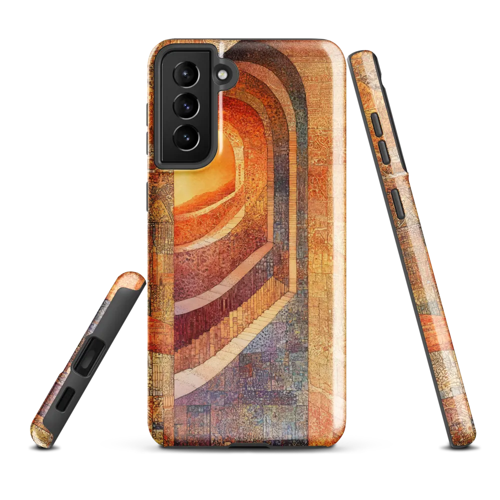 The Journey Through Shadows | Phone Case |  S21 Plus | Tough Case | Glossy