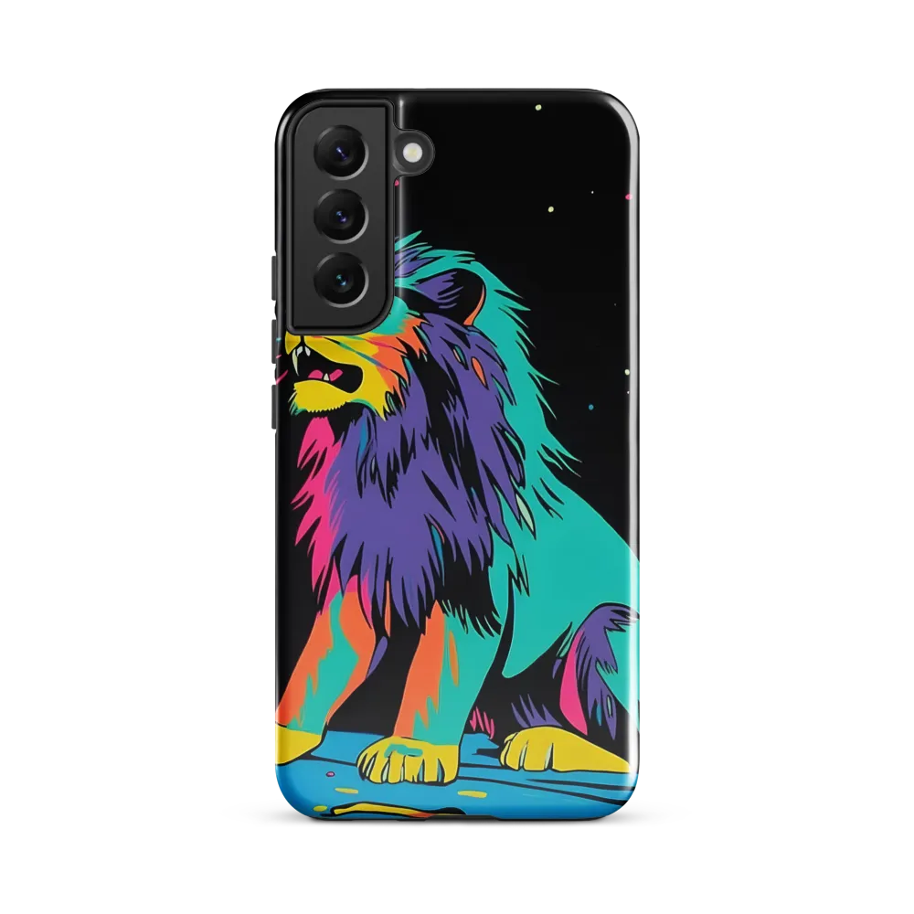 Roaring Colors: The Neon Lion