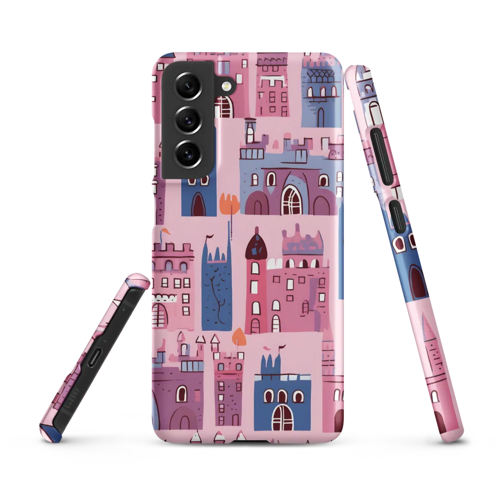 Whimsical Castles: A Playful Tapestry | Phone Case |  S21 FE | Snap Case | Matte