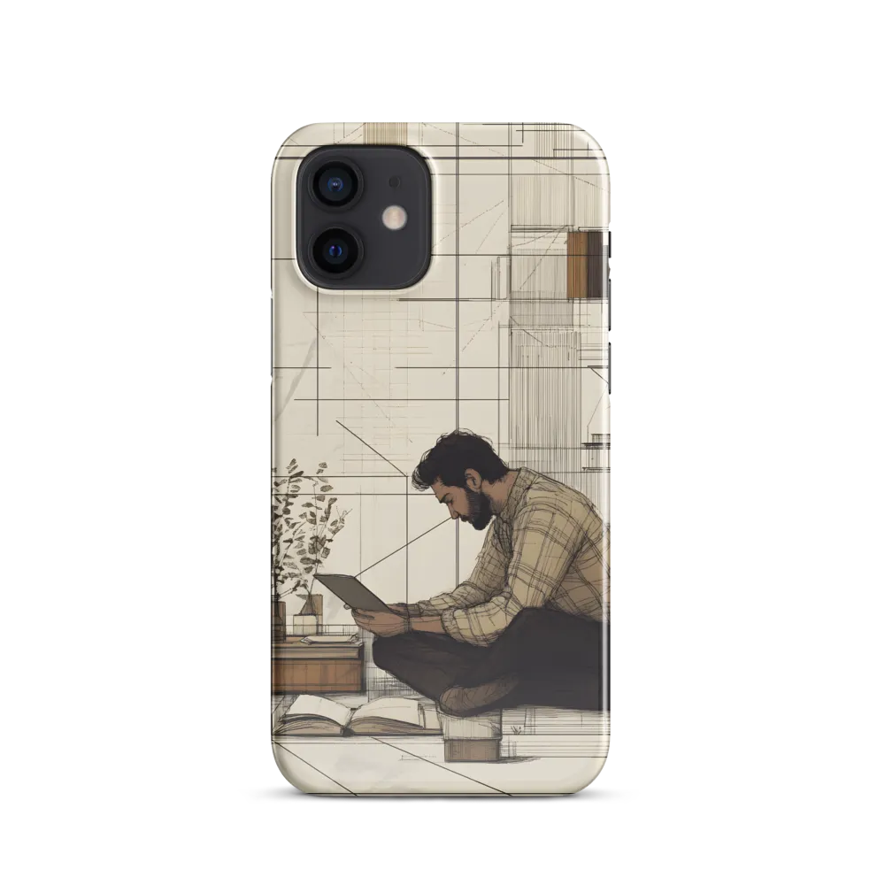 Quiet Reflections in Line | Phone Case |  12 | Snap Case | Glossy