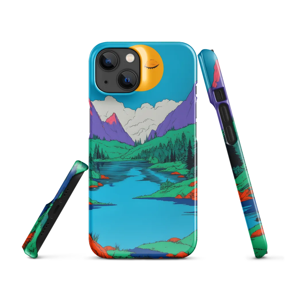 Whimsical Serenity in Vibrant Colors