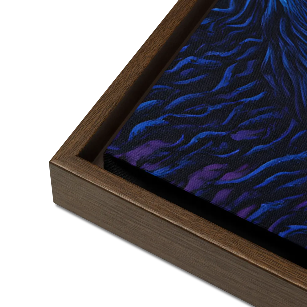 Dreams Unbound | Canvas with Brown Frame | 24″×36″