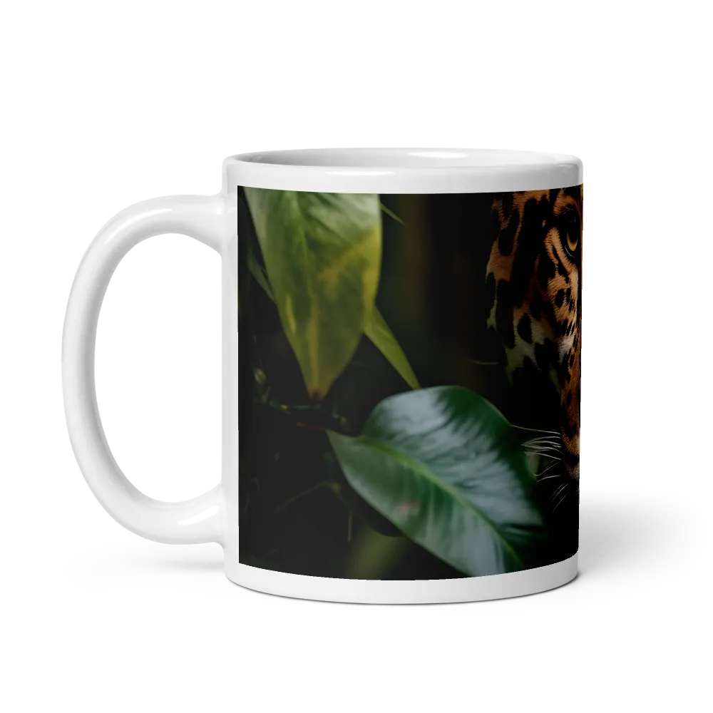 The Intensity of Nature: A Jaguar’s Gaze | Mugs | Multiple Sizes & Colors