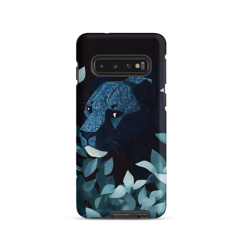 Lurking Blue: The Panther's Gaze