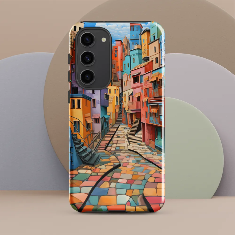 Vibrant Cityscape: A Kaleidoscope of Colors