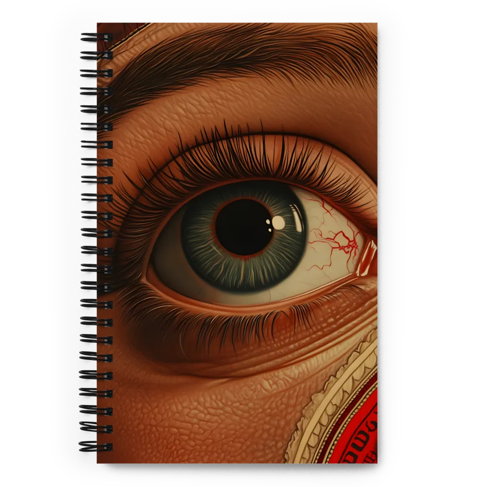 The Gaze of Anatomy | Spiral Notebook