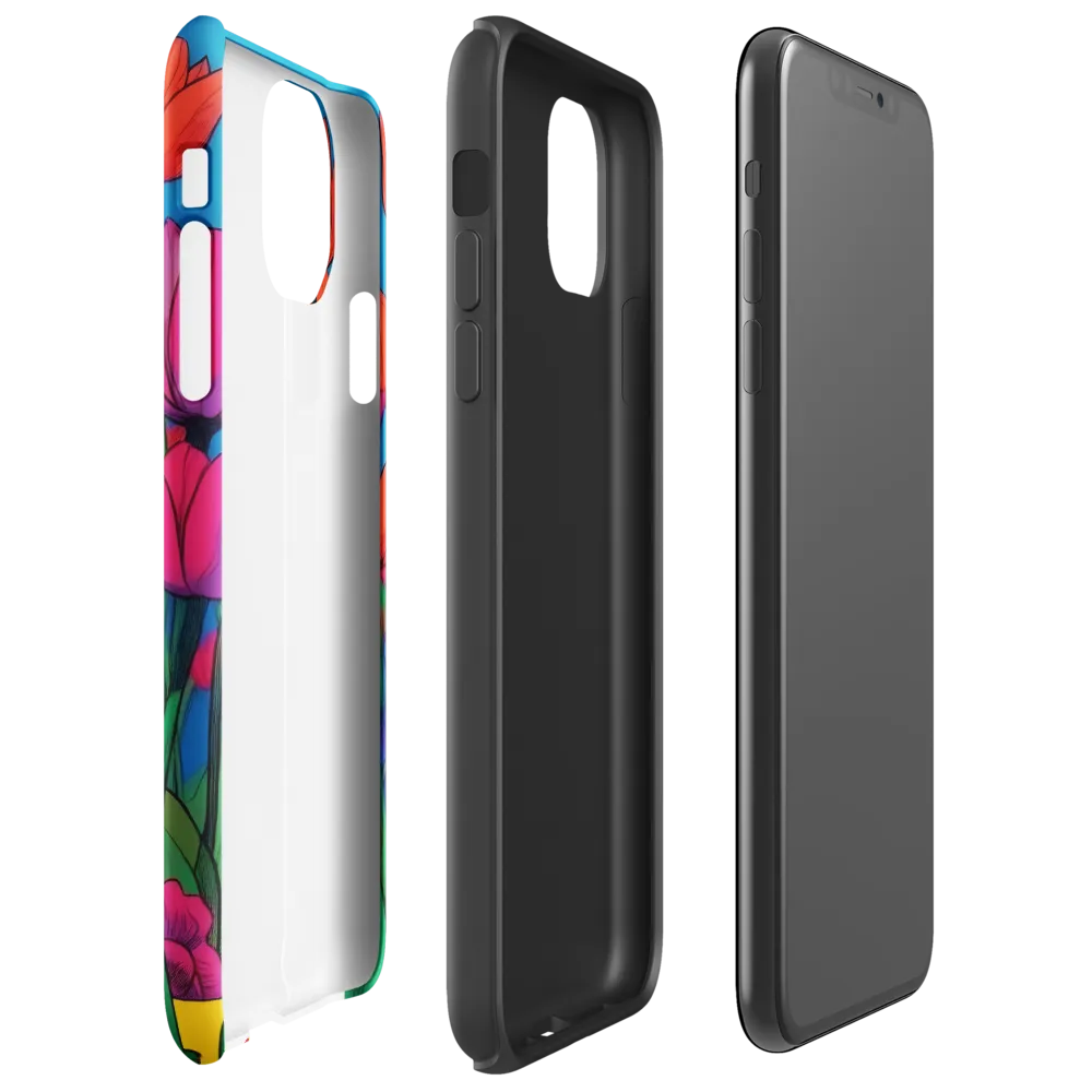 Blooming Individuality | Phone Case |  11 Pro Max | Tough Case | Glossy